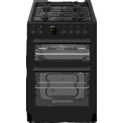 Simfer SIM63TGB 60Cm Black Twin Cavity Gas Cooker
