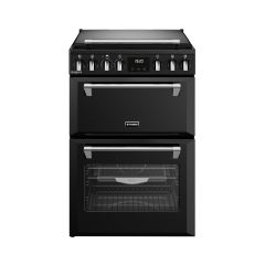 Stoves 444411844 Dx Mra Rich 60Df 60Cm Dual Fuel Cooker With Double Oven, Black, A Rated