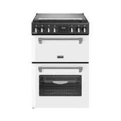 Stoves 444411993 Dx Mra Rich 60Df 60Cm Dual Fuel Cooker With Double Oven, White, A Rated
