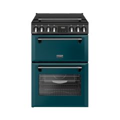 Stoves 444412001 Dx Mra Rich 60Ei Rty 60Cm Induction Electric Cooker With Double Oven, Deep Marine, 
