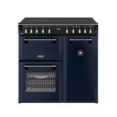 Stoves 444412012 Dx Rca Rich 90Ei 90Cm Induction Range Cooker, Midnight Blue, A Rated