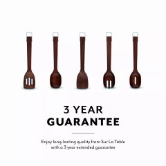 Sur La Table SLT847115 Set Of 5 Wooden Utensils