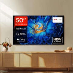 TCL 50C6KS-UK 50" 4K Ultra HD Qd-Mini Led TV