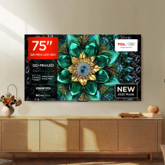 TCL 75Q6C-UK 75" 4K Qd-Mini Led Uhd Smart Google TV
