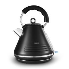 Tower T10074BLK Ash 1.7L Pyramid Kettle Black