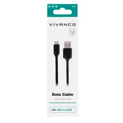 Vivanco 36251 UNIVERSAL MICRO USB CABLE 1M - BLACK