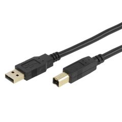Vivanco 45210 USB A  USB B Cable 1.8M Printer Cable 