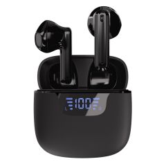 Vivanco 63991 Bluetooth Union Pair True Wireless Earbuds, Black