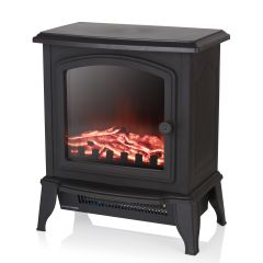Warmlite WL46021 2Kw Mable Compact Stove Fire Black