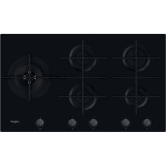 Whirlpool GOWL958NB Gas Hob 5 Burners 90Cm - Black
