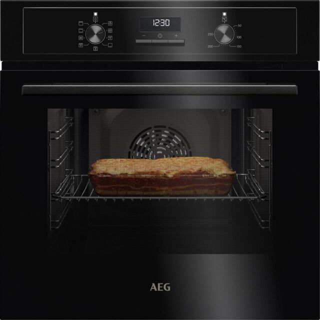 Aeg BCX23101EB 59.4Cm Built In Electric Single Oven - Black