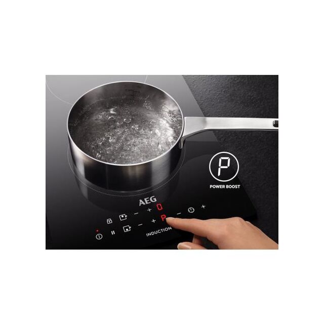 Aeg IAE64411FB 59Cm Induction Hob - Black