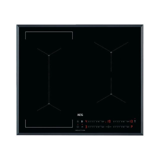 Aeg IAE64421FB 59Cm 4 Zone Hob2hood Maxisense Induction Hob – Black