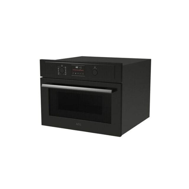 Aeg KMX365060B Built-In Combination Microwave Oven, Black