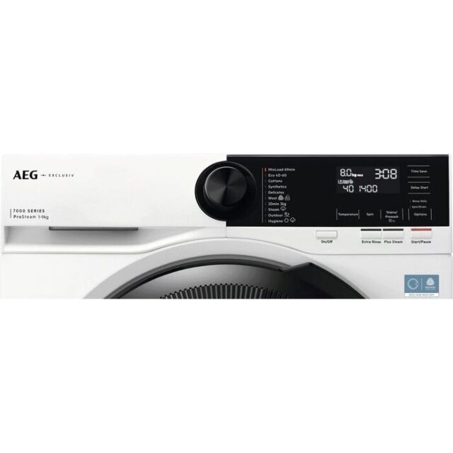 Aeg LFSR72944B 9Kg Prosteam Washing Machine 1400Rpm – White