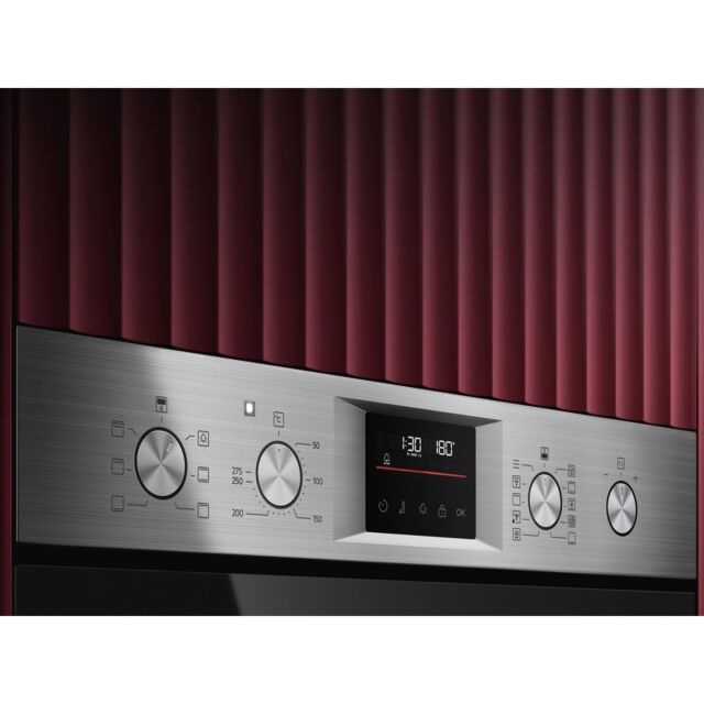 Aeg OU5CP40M Double Electric Oven - Stainless Steel