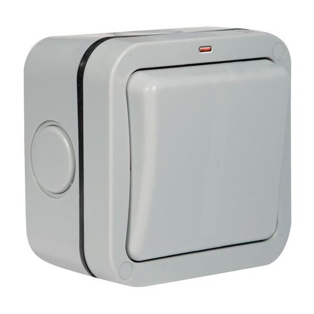B.G WP12 Waterproof 1G 2 Way 20A Plate Switch 