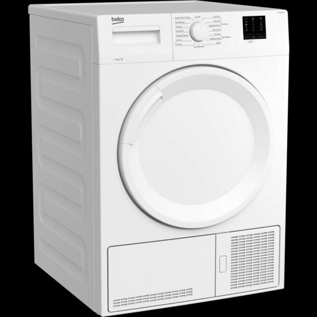 Beko DTKCE80021W 8Kg Condenser Tumble Dryer - White