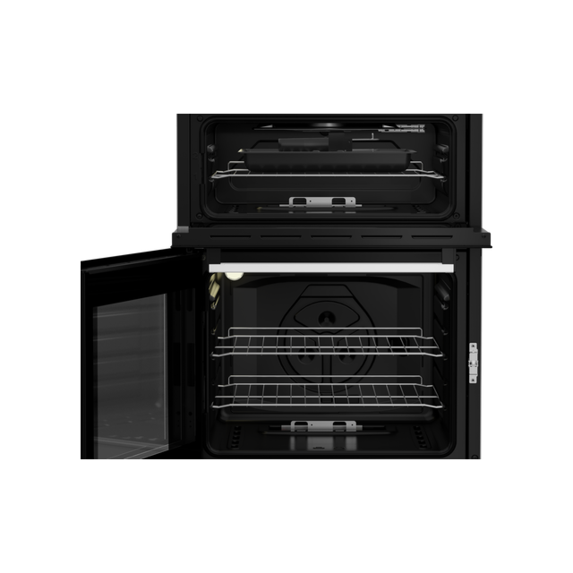 Beko EDG6231W 60Cm Double Oven Gas Cooker With Gas Hob - White