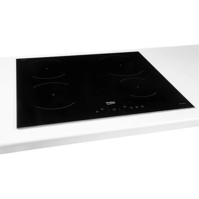 Beko HIIP64430QT 60Cm Induction Hob With Touch Controls - Black