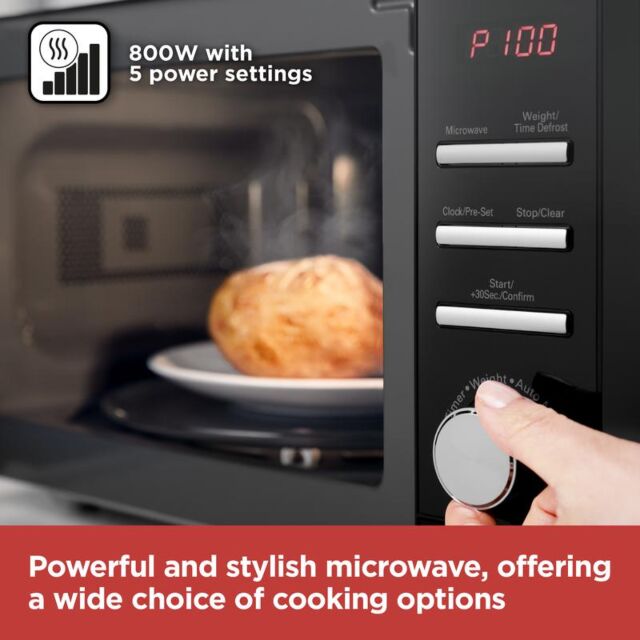 Black + Decker BXMZ24040GB 20 Litre Digital Microwave Black Last One Left