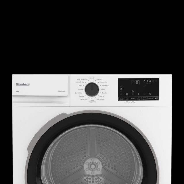 Blomberg LTA18321NW 8Kg Heat Pump Tumble Dryer - White
