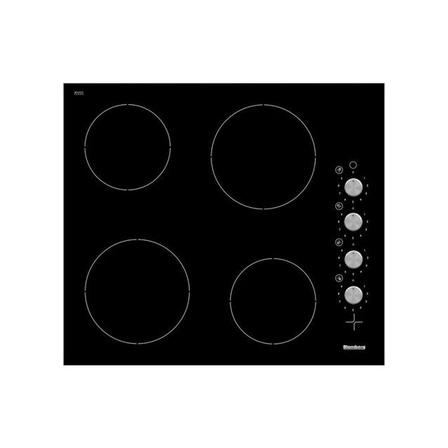 Blomberg MKN24001 60Cm Ceramic Hob - Black
