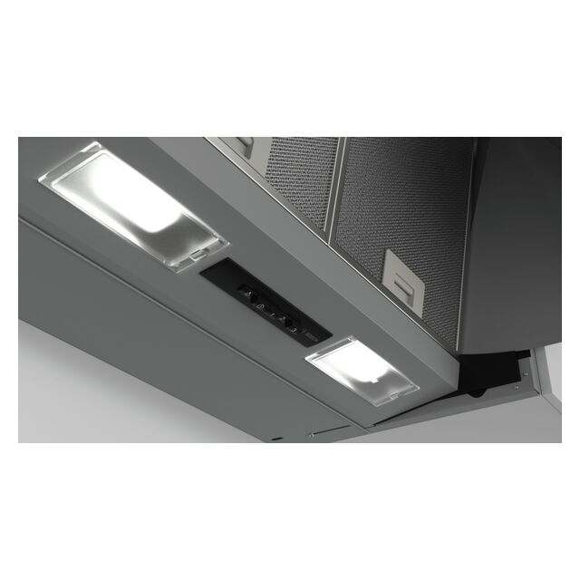 Bosch DEM66AC00B Integrated Cooker Hood, 60 Cm, Silver