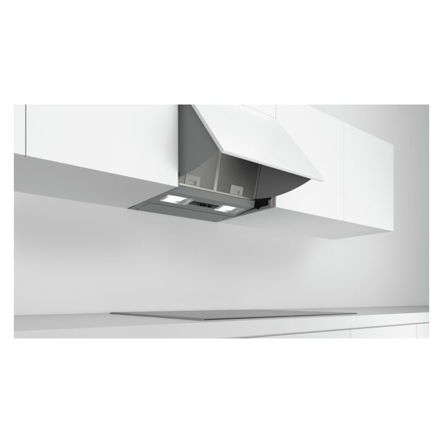 Bosch DEM66AC00B Integrated Cooker Hood, 60 Cm, Silver