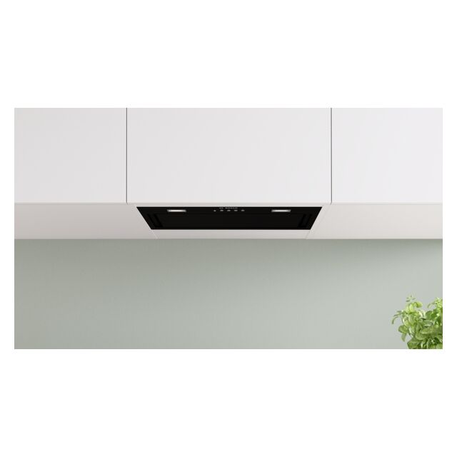 Bosch DLN56AC60B Canopy Cooker Hood, 52 Cm, Black
