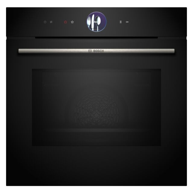 Bosch HMG7764B1B Built-In Oven With Microwave Function, Black