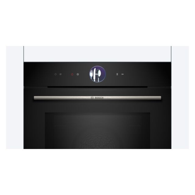 Bosch HMG7764B1B Built-In Oven With Microwave Function, Black