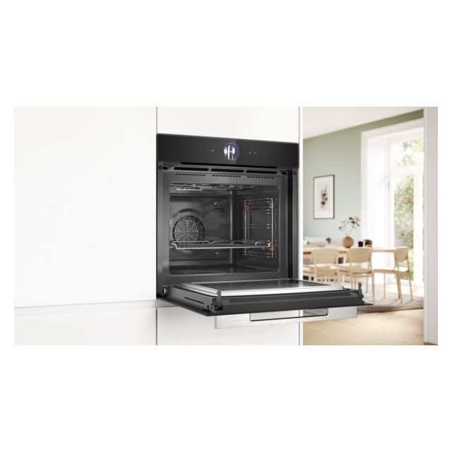 Bosch HMG7764B1B Built-In Oven With Microwave Function, Black