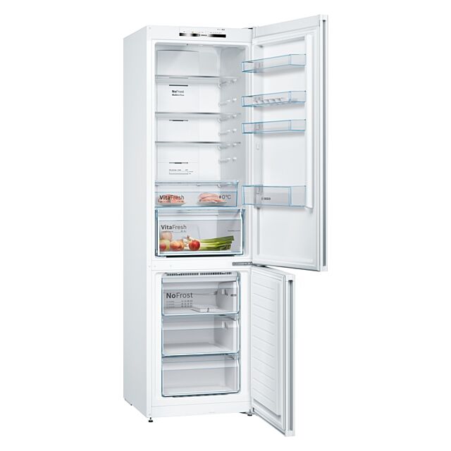 Bosch KGN392WEBG 60Cm 70/30 Frost Free Fridge Freezer - White - E Rated
