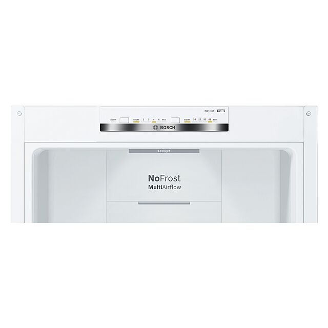 Bosch KGN392WEBG 60Cm 70/30 Frost Free Fridge Freezer - White - E Rated