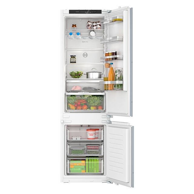 Bosch KIN96VFD0G Fully Integrated 60/40 Fridge Freezer Frost Free With Fixed Hinge - D Rated