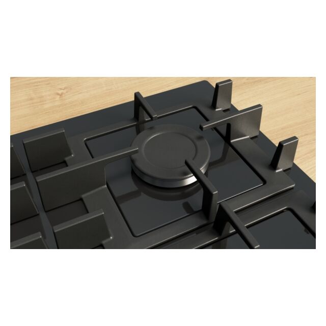 Bosch PNP6B6K40 60Cm 4 Burner Gas Hob - Black