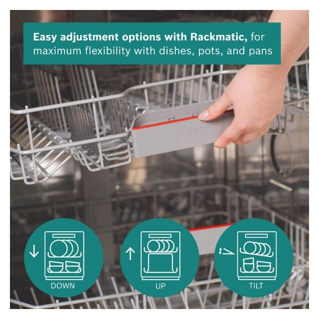 Bosch SPV4EMX17G Slimline Fully Integrated Dishwasher - B Rated