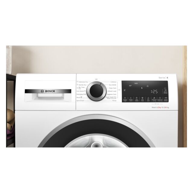 Bosch WNG25401GB Washer Dryer 10.5/6 Kg 1400 Rpm