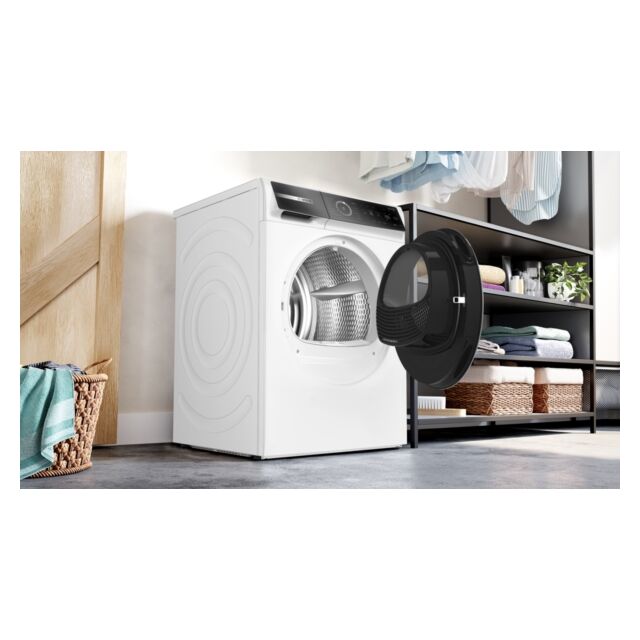 Bosch WRB247C9GB 9Kg Heat Pump Tumble Dryer - White - A+++ Rated