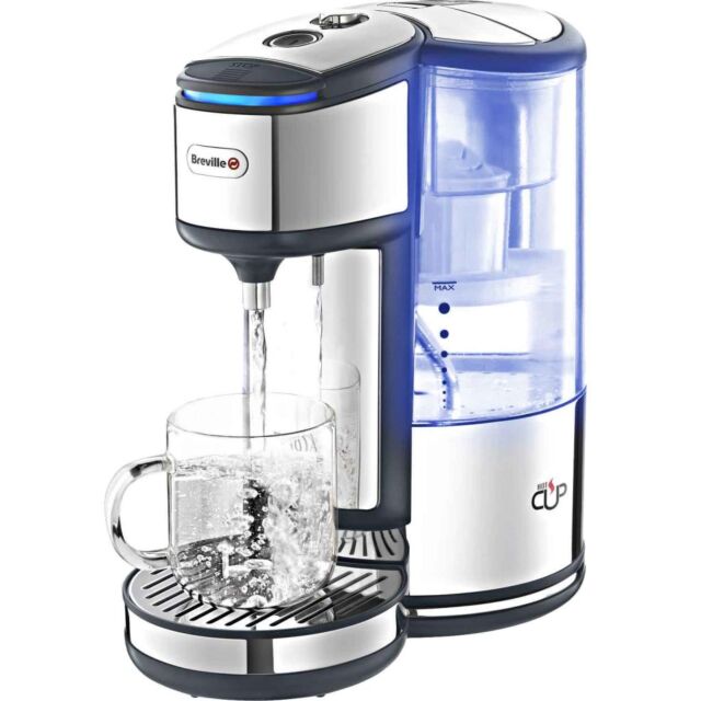 Breville VKJ367 Brita Hotcup Hot Water Dispenser | Integrated Water Filter | 1.8L With 3Kw Fast Boil