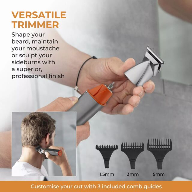 Carmen C81205ORG Titan 4 In 1 Multi-Groomer Set