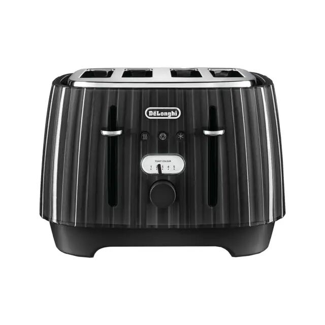 Delonghi CTD4003BK 4 Slice Ballerina Toaster Black