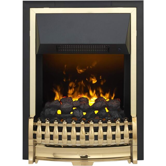 Dimplex ATH20 Atherton Optimyst Electric Inset Fire Brass/Black