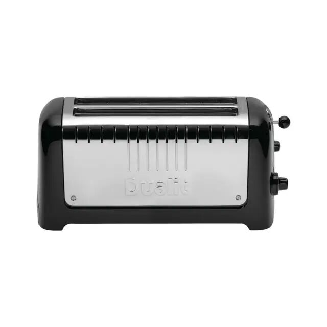 Dualit 46025 4 Slice 2 Long Slot Toaster Black
