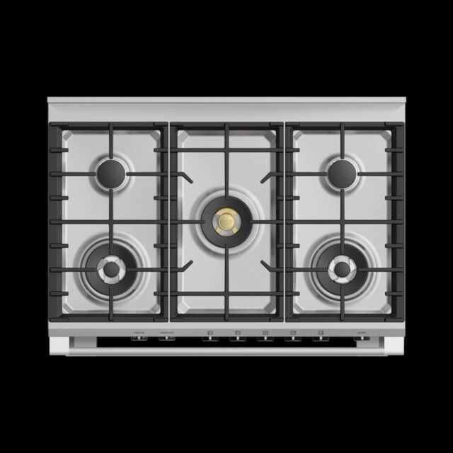 Fisher + Paykel OR90SCG6B1 81699 900Mm Dual Fuel Range Cooker Black