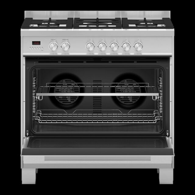Fisher + Paykel OR90SDG4X1 81723 900Mm Dual Fuel Range Cooker Stainless Steel