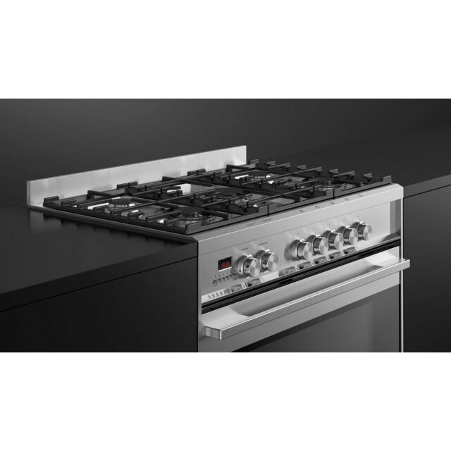 Fisher + Paykel OR90SDG4X1 81723 900Mm Dual Fuel Range Cooker Stainless Steel