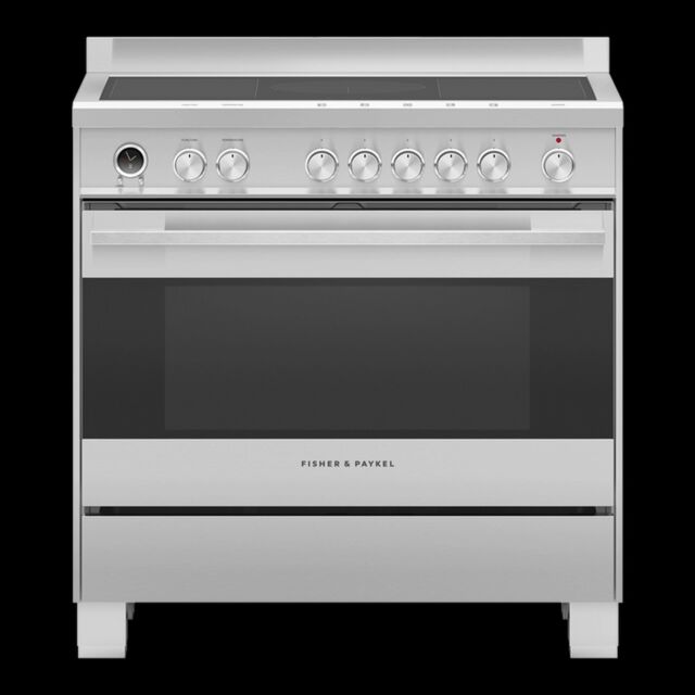 Fisher + Paykel OR90SDI6X1 82227 900Mm Wide Electric Range Cooker Stainless Steel