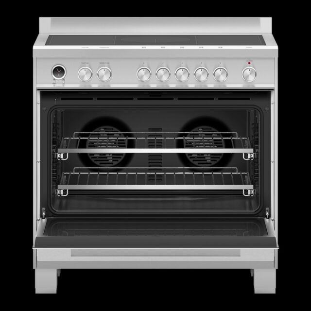 Fisher + Paykel OR90SDI6X1 82227 900Mm Wide Electric Range Cooker Stainless Steel
